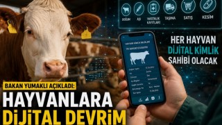 Bakan Yumaklı açıkladı: Hayvanlara dijital devrim
