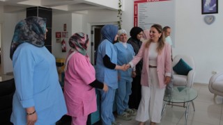 Huzurevinde anlamlı Kandil buluşması