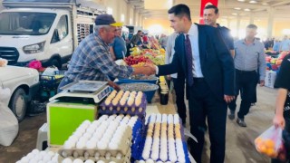 Kaymakam Soydaş pazarcı esnafıyla buluştu