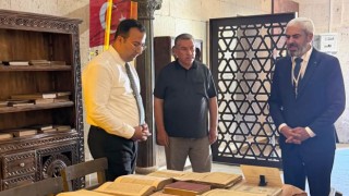 Kaymakam Yerlikaya’dan Sultanhanı Kervansarayı’na ziyaret