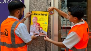 LÖSEV gençliği Aksaray’da esnafla buluştu