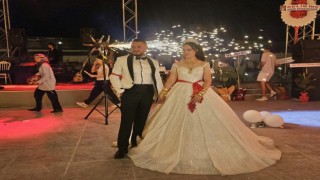 Rüya gibi bir düğünle dünya evine girdiler