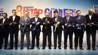 Aksaray’da 8. Kitap Günleri için kurdele kesildi