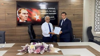 Başkan Arslan mazbatasını aldı