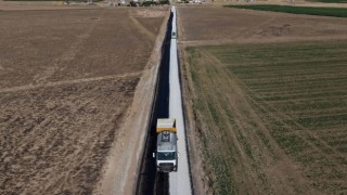 Eskil’de yayla yolları yeni araçla yenileniyor