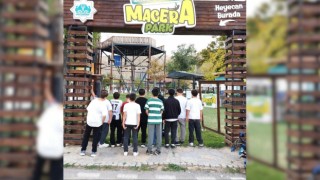 Macera Parkı’nda minikler unutulmaz bir gün yaşadı