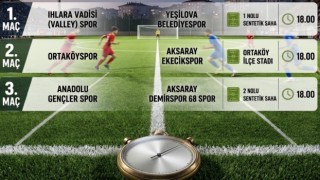 Aksaray Amatör U-19 Ligi’nde heyecan başlıyor