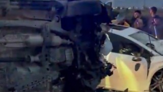 Aksaray’da İki otomobil çarpıştı: 2 Kişi ağır yaralandı