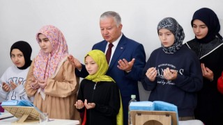 Sultanhanı’nda yatılı kız Kur’an kursu hizmete girdi