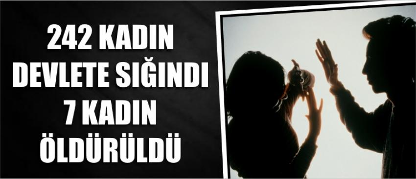 242 Kadın Devlete Sığındı 7 Kadın Öldürüldü