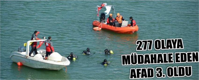 277 Olaya Müdahale Eden Afad 3. Oldu
