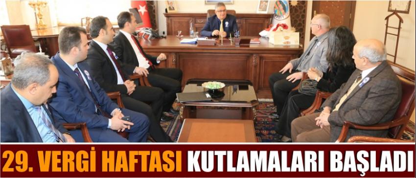 29. Vergi Haftası Kutlamaları Başladı