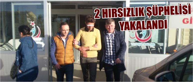 2 Hırsızlık Şüphelisi Yakalandı