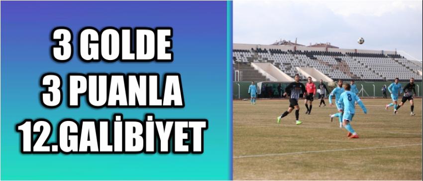 3 Golde 3 Puanla 12.Galibiyet