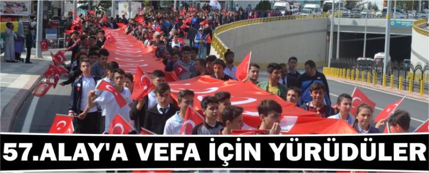57.Alay’a Vefa İçin Yürüdüler