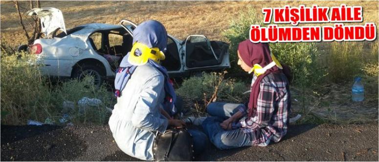 7 Kişilik Aile Ölümden Döndü