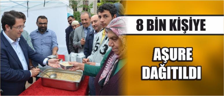  8 Bin Kişiye Aşure Dağıtıldı