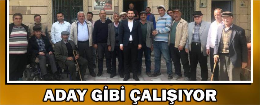 Aday Gibi Çalışıyor