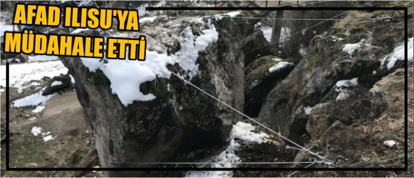 Afad Ilısu’ya Müdahale Etti