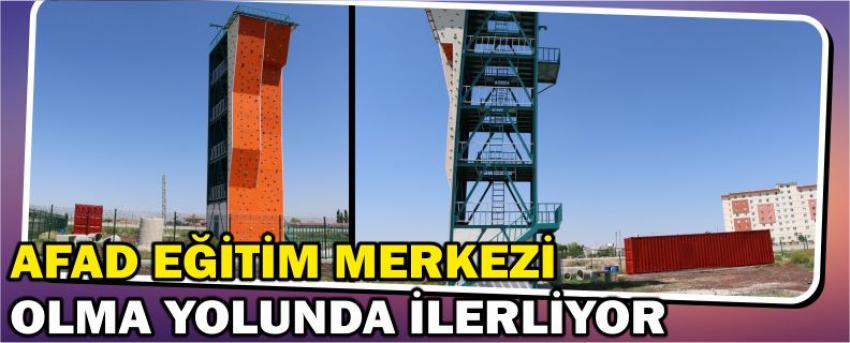 Afad Eğitim Merkezi Olma Yolunda İlerliyor