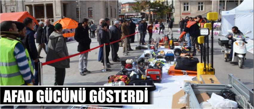 Afad Gücünü Gösterdi