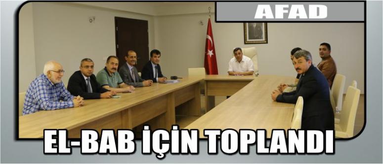 Afad El-Bab İçin Toplandı