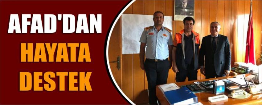 Afad'dan Hayata Destek