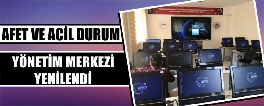  Afet Ve Acil Durum Yönetim Merkezi Yenilendi