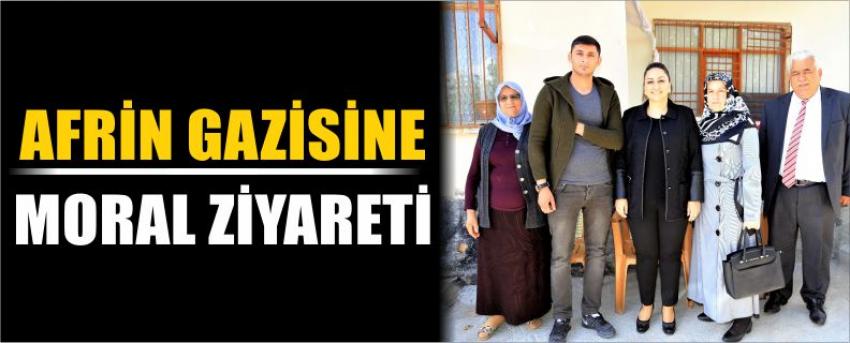Afrin Gazisine Moral Ziyareti