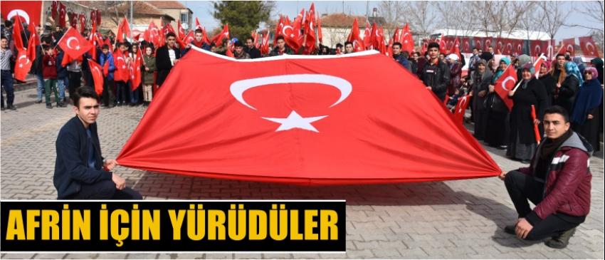 Afrin İçin Yürüdüler