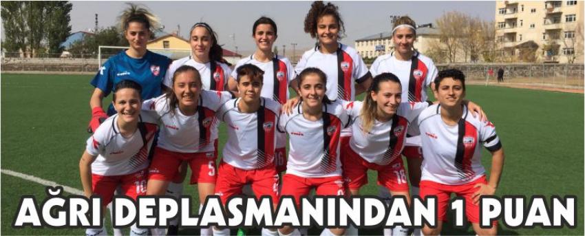 Ağrı Deplasmanından 1 Puan