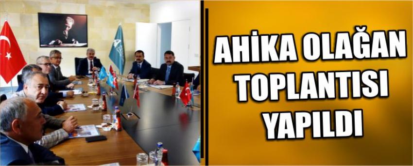 Ahika Olağan Toplantısı Yapıldı 