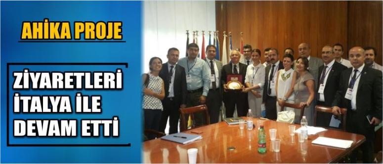 Ahika Proje Ziyaretleri İtalya İle Devam Etti