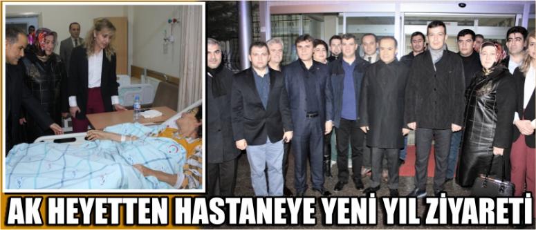 Ak Heyetten Hastaneye Yeni Yıl Ziyareti