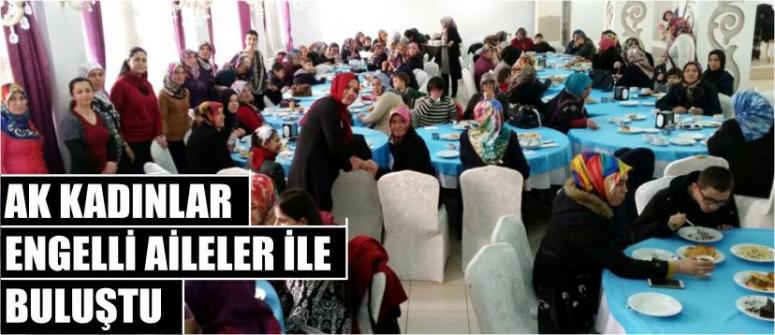Ak Kadınlar Engelli Aileler İle Buluştu