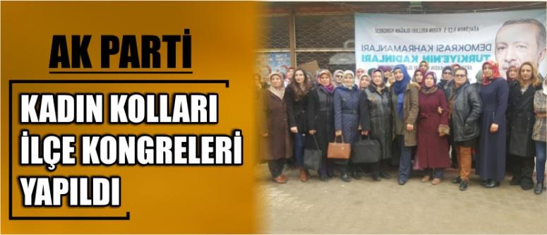 Ak Parti Kadın Kolları İlçe Kongreleri Yapıldı
