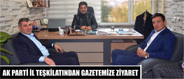 Ak Parti İl Teşkilatından Gazetemize Ziyaret
