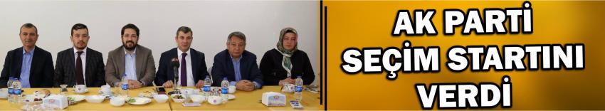 Ak Parti Seçim Startını Verdi