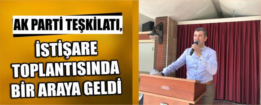 Ak Parti Teşkilatı, İstişare Toplantısında Bir Araya Geldi