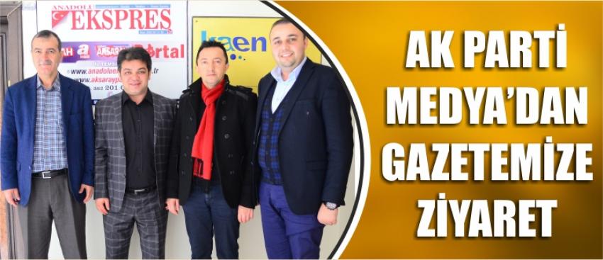 Ak Parti Medya’dan Gazetemize Ziyaret