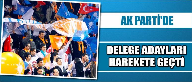 Ak Parti'de Delege Adayları Harekete Geçti