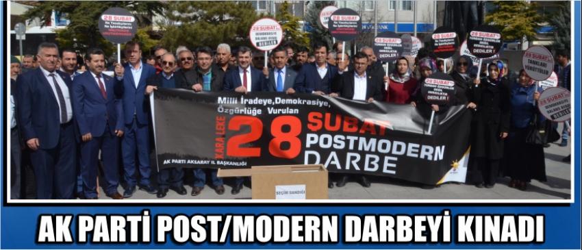 Ak Parti Post/Modern Darbeyi Kınadı