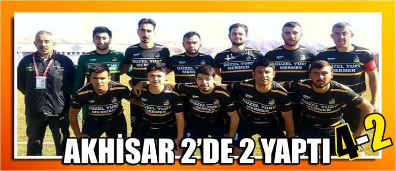 Akhisar 2’de 2 Yaptı
