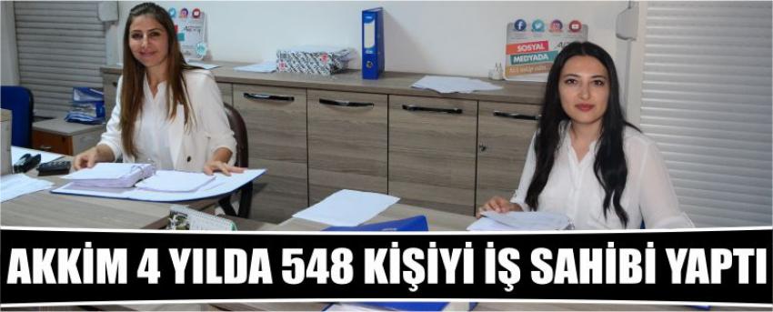 Akkim 4 Yılda 548 Kişiyi İş Sahibi Yaptı