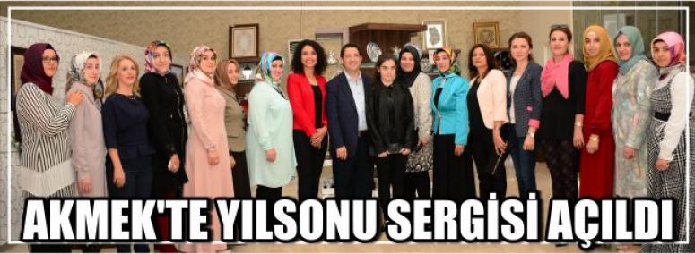 Akmek’te Yılsonu Sergisi Açıldı
