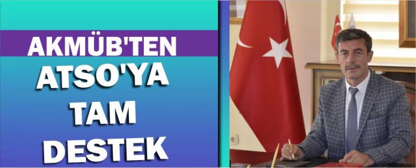Akmüb’ten Atso’ya Tam Destek
