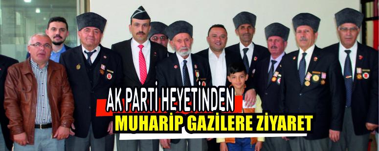 Ak Parti Heyetinden Muharip Gazilere Ziyaret