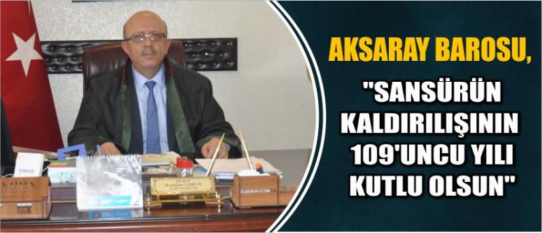 Aksaray Barosu, 