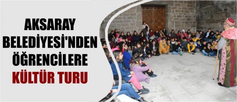 Aksaray Belediyesi’nden Öğrencilere Kültür Turu