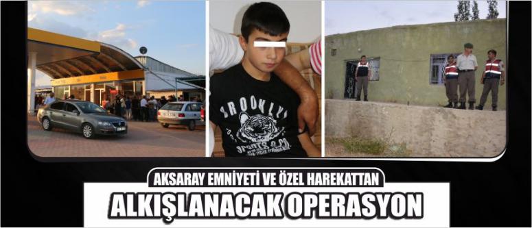 Aksaray Emniyeti Ve Özel Harekattan Alkışlanacak Operasyon